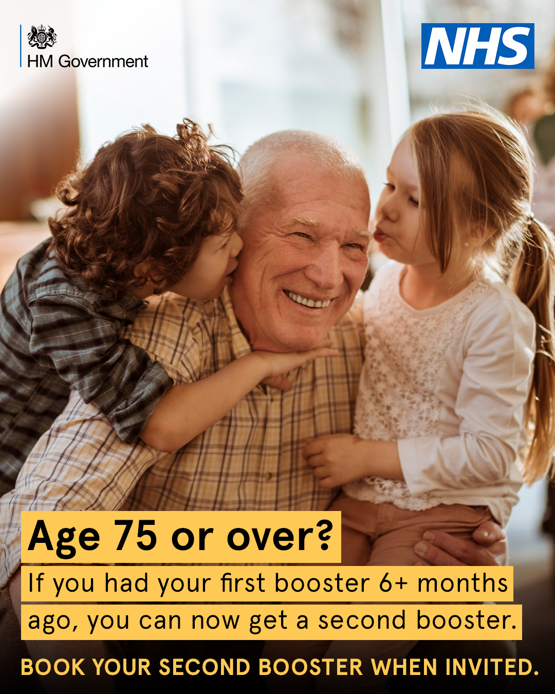 Over 75s Spring Booster